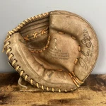 Vintage Spalding Catchers Mitt John Ellis 42-7415 American National Right. Fixed Price $24.99.