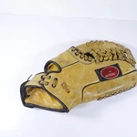 Vintage Hawthorne 60-4086 First Baseball Mitt Leather Glove Pro Model. Fixed Price $20.00.