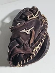 Mizuno GXS90F2 Mitt Brown Leather Softball Glove 34" Right Handed Throw. Fixed Price $85.00.