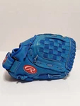 Rawlings 11.5 H1150R Rht Youth Blue Leather Highlight Series Baseball Glove. Fixed Price $24.00.
