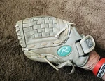 Rawlings Storm Baseball Softball Glove Lht Left ST12GWM Leather Broken. Fixed Price $27.95.