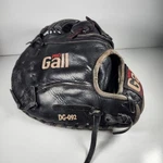 Pro Gall Black Leather First Baseball Glove Mexico Name Lara DG-092 Rare. Fixed Price $70.00.