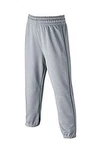 Wilson Youth Boys Size Baseball Pull-up Long Pants Elastic Waistband Grey. Fixed Price $11.95.