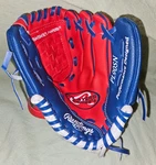 Rawlings PL90SN Youth Red/navy Reg Mlb Basket Web T-ball Glove (right-hand Throw. Fixed Price $7.75.