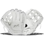 Slowpitch Softball Glove 13.5 Lht Left Hand Throw White Miken Pro Series. Fixed Price $299.99.