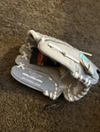 Rawlings Sure Catch Fastpitch Softball Glove,teal/grey/white, Left Hand Lht, 11". Fixed Price $39.99.