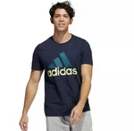 Men's Adidas Badge Of Sport Graphic Tee Size Large Legend Ink Teal T-shirt. Fixed Price $19.99.