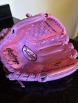 Rawlings Pink Purple Baseball Glove Mitt 9" PL109P. Fixed Price $20.00.
