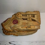 Rawlings RSG3 Softball Glove Brown Outfielder Rht 12" Adult. Fixed Price $19.95.