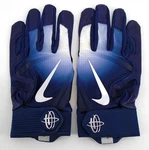 Nike Huarache Elite Batting Gloves Men's Large Navy/chrome. Fixed Price $22.45.