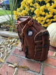 Nike Show Team Brown Black Leather Baseball Glove, 12.75" Finger Dri Fit. Fixed Price $120.00.