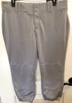 Champro Women's Gray Fastpitch Softball Pant BP11 Size Xl Nwt. Fixed Price $17.00.