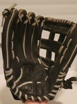 Wilson Elite A2449 13" Softball Glove Lh Throw Black Leather Oversized Pocket. Fixed Price $23.95.