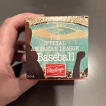 Vintage Rawlings Lee Macphail Official American League Baseball W/ Display Box. Fixed Price $37.99.