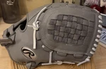 Rawlings 12.5" Gg Elite Series Fastpitch Glove-rht-grey-brand New/tags. Fixed Price $100.00.