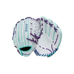 Wilson 2026 A500 Siren Infield/pitcher: 12", White/seafoam/purple. Fixed Price $123.33.
