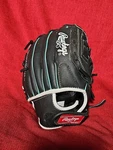 Rawlings FP110MT Inch Fastpitch Softball Glove Black/white Leather Palm. Fixed Price $21.00.