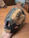 Rawlings RBG36TB 12 1/2 Inch Fastback Model Baseball Mitt Glove Rht Vguc. Fixed Price $19.99.