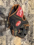 Rawlings PRO17HDC Dual Core 11 3/4IN Rh Throw Leather Baseball Glove Black. Fixed Price $175.00.