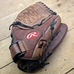 Rawlings Baseball Glove RBG36TBR 12.5" Inch Right Hand Throw Full Grain Leather. Fixed Price $22.50.