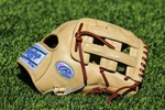 Rawlings Preferred Kris Bryant PRO200-6K 12.25 Platinum Royal Blue Labels. Fixed Price $1100.00.