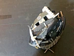 Franklin 22810 - 9 1/2" Youth Black & White Baseball Glove Rht. Fixed Price $7.99.