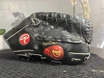 Reebok RPG1B Pump Leather Baseball Softball Glove & Rawlings Black. Fixed Price $55.00.
