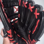 Rawlings Pro Preferred 11.5" Black Leather Finger Baseball Glove Rht. Fixed Price $359.99.