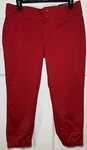 Champro Women's Standard Low-rise Softball Pants-scarlet/large. Fixed Price $19.35.