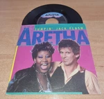 Aretha Franklin & Keith Richards Jumpin' Jack Flash 7" Spain Single Vinyl Rare. Fixed Price $14.99.