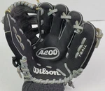 Wilson A200 T-ball 10" Black Gray Rht Glove A0200 MC10 Guc. Fixed Price $12.99.
