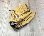 Wilson A500 12 Baseball Softball Glove Rht Right Hand Throw Tan Brown Leather. Fixed Price $25.00.