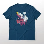 Space Shuttle Blast Off Cartoon Aesthetic Graphic T-shirt Unisex 100% Cotton Tee. Fixed Price $32.99.