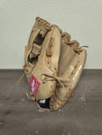 Rawlings Leather Baseball/softball Glove PP140R 14" Zeroshock Gold Rht Euc. Fixed Price $58.00.