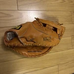 Mizuno MZ-F25I Right-handed Thrower 12.5" Leather Catchers Mitt Baseball Glove. Fixed Price $30.61.