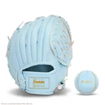 Franklin Sports 9" Ball Glove With Right Handed Thrower - Carolina Blue. Fixed Price $24.99.