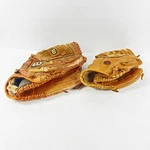 Baseball Glove Spalding Stadium Series Leather Mitt/wilson Advisory Staff. Fixed Price $15.00.