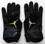 Nike Jordan Fly Elite Batting Gloves Men's Large Black/metallic Gold. Fixed Price $53.95.