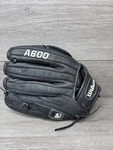 Wilson A600 Fast Pitch Softball Glove A0600 - 12.5 Inch Rht Black And White. Fixed Price $24.95.