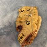 Vtg Reach Baseball Glove M600 Right Hand Tanned Leather Monster. Fixed Price $18.00.
