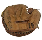 Vtg 1950'S Baseball Catchers Glove Mitt A2572 Wilson Snap Action Grip Left Hand. Fixed Price $49.95.