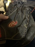 Rawlings Catchers Mitt Premium Series D325BCM Leather Black Right Hand Thrower. Fixed Price $59.99.