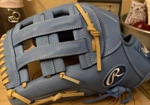 Rawlings 12.75" Gg Elite Series Glove-lht-adult-blue/tan-brand New/tags. Fixed Price $105.00.