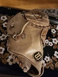 Vintage Wilson A2843 The Outsider Lefty Baseball First Mitt Glove Adult 11". Fixed Price $30.00.