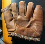 Vtg Rawlings G490 Baseball Glove John Peskey. Fixed Price $60.00.