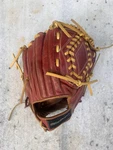 Macgregor Frank Robinson 670R Baseball Glove Red Leather Japan, Relaced, 11 Rht. Fixed Price $95.00.