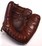 Vintage 1940S Wilson 3-FINGER Baseball Glove The Hawk. Fixed Price $50.00.