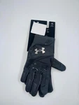 Under Armour Ua Motive Baseball Batting Gloves Womens Small Gray Silver Heatgear. Fixed Price $14.24.