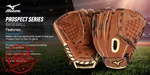 Mizuno Prospect Powerclose Youth Baseball Glove. Fixed Price $75.00.
