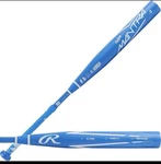New Rawlings 2023 Mantra -10 Fastpitch Bat 34/25 Blue/white 1/4" Barrel. Fixed Price $189.00.